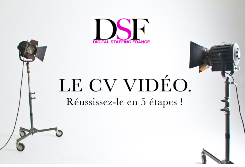 DSF France conseil candidats Réussir son CV vidéo