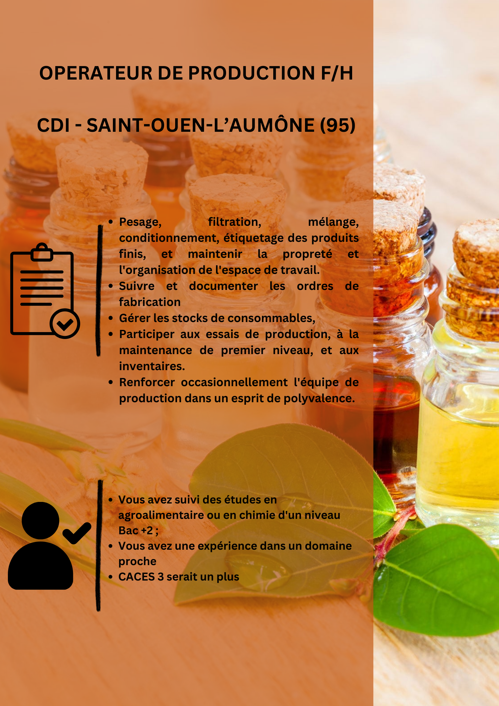 OPERATEUR PRODUCTION AROMES