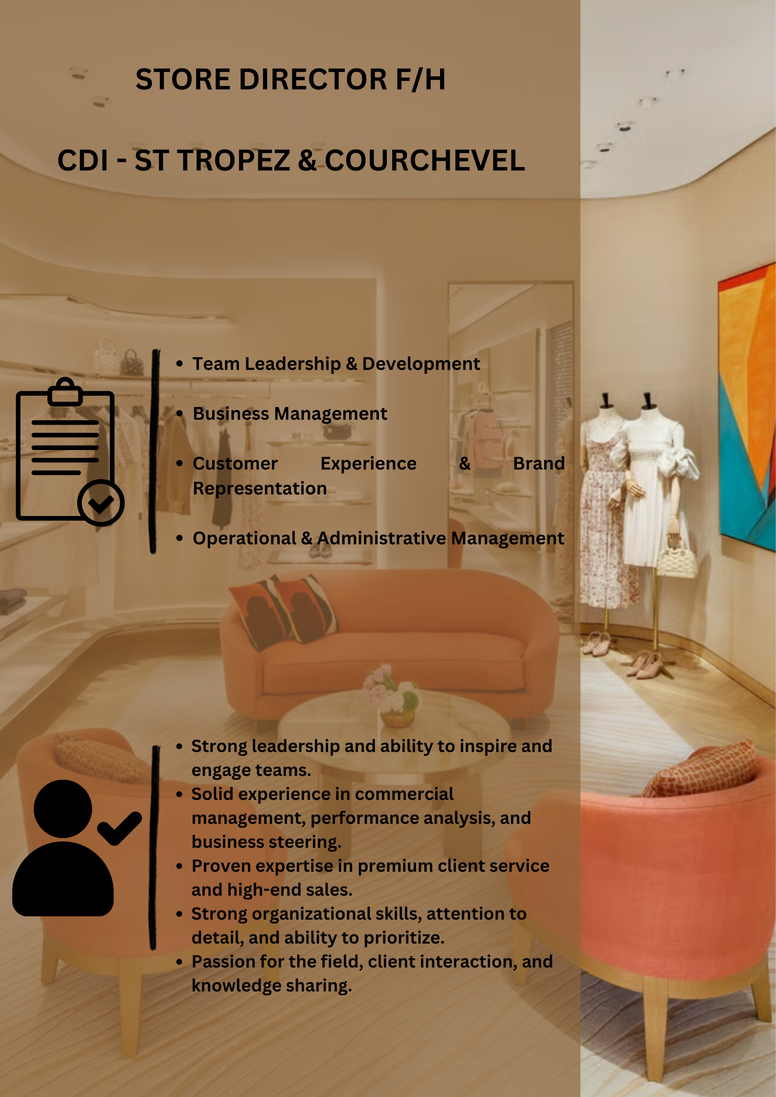 STORE DIRECTOR LUXURY BRAND